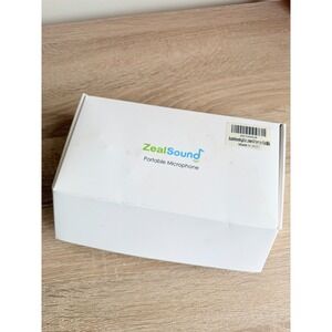 ZealSound Portable Microphone Podcast Singing Work Lightweight Rose Gold Compact